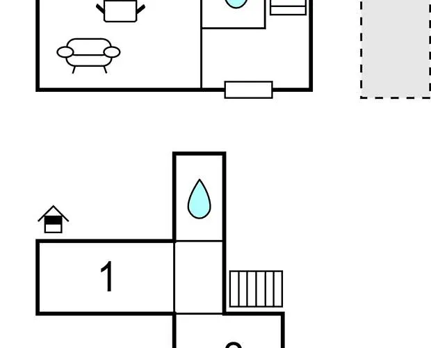 2 Bedroom In